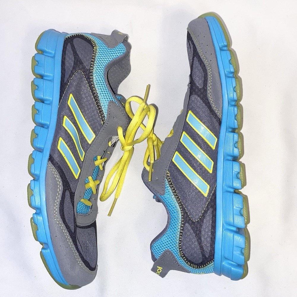 Adidas Women's Clima Cool Aqua, Gray and Yellow Size 10 1/2 *Brand New* - Picture 13 of 16